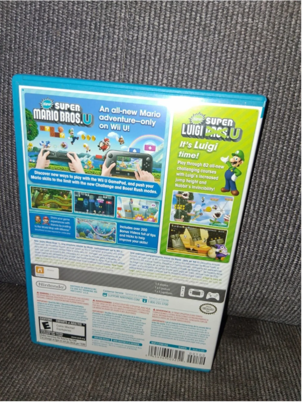 Super Mario New Super Mario Bros. U + New Super Luigi U Wii U NTSC-U/C 2013
